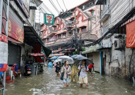Disaster zone declared across Bangkok as heavy rain triggers flooding