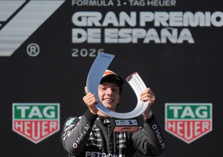 F1 leader Antonelli wins Spanish Grand Prix as unlucky Norris misses out