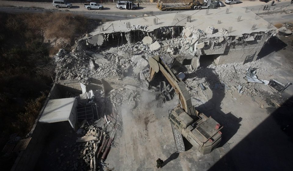 Israel weaponises AI for West Bank demolitions
