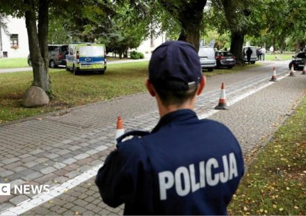 Priest killed and four injured in knife attack at Polish abbey