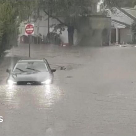 Flash flooding interrupts half-marathon, submerges cars