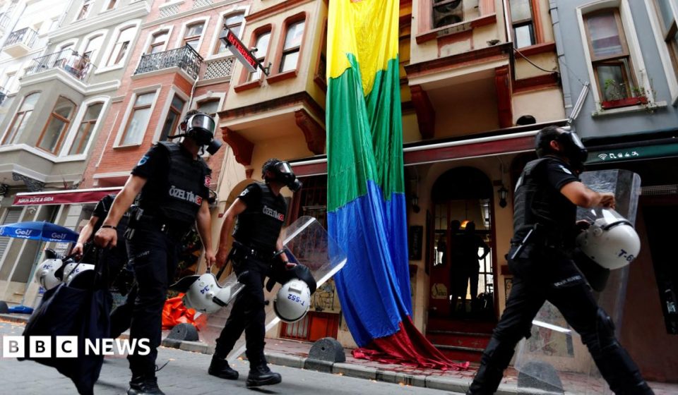 Turkish police detain dozens in raids on gay bars and homes of LGBTQ+ activists