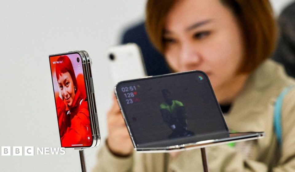 Apple's new boss starts with big gamble on £1,999 first folding iPhone