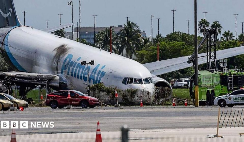 Pilot warned Amazon cargo plane going too fast before deadly crash, data shows