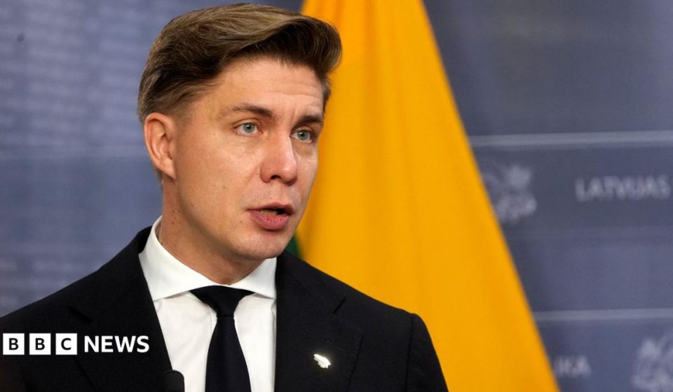 Lithuania ready to 'fight back' but has evacuation plans in face of Russia threats, PM tells BBC