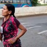 Mum's viral barefoot race sparks debate over India's education crisis