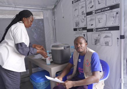 DR Congo rolls out Ebola vaccine for health workers as death toll rises