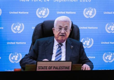 Israel’s policies threaten ‘very existence’ of Palestinians, Abbas tells UN