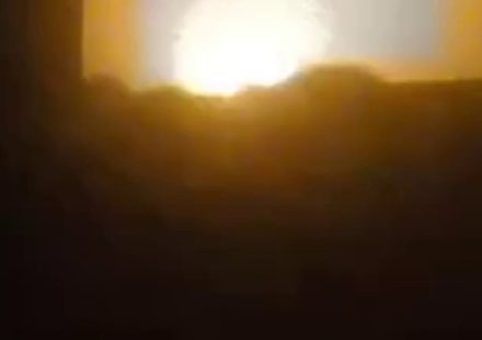 Moment US strikes on Iranian port city hit wedding party