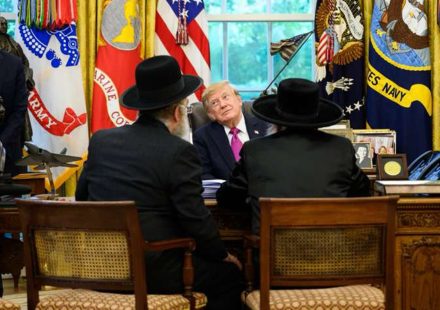 Why did Trump meet with anti-Zionist Jewish leaders?