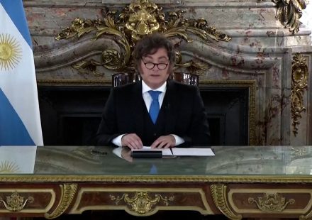 Argentina’s Milei threatens sanctions over Falklands oil drilling