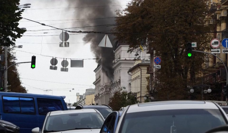 Russian drone strikes Ukraine’s security service headquarters