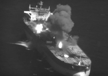US says it hit three Iranian oil tankers after attacks on warships