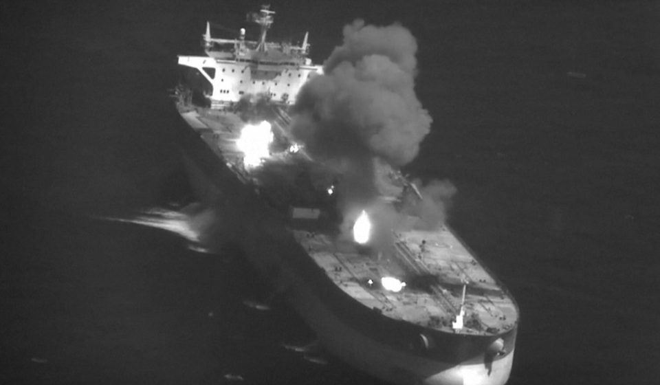 US says it hit three Iranian oil tankers after attacks on warships
