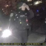 Police bodycam captures Russian missile strike on Kyiv