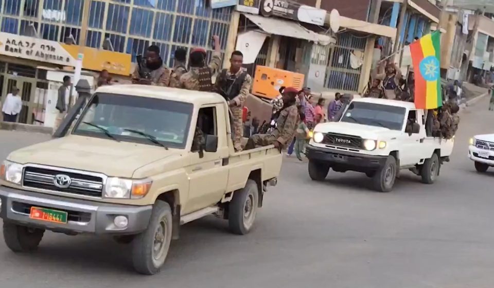 Ethiopian army reportedly recaptures strategic town as fighting spreads