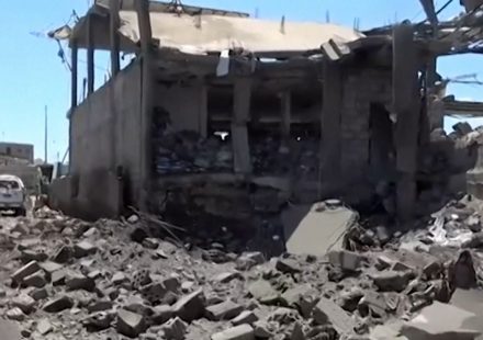 Deadly strike hits market in Yemen’s Taiz