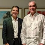 Presidente Abinader recibe en visita de cortesía al presidente de Google Cloud para América Latina