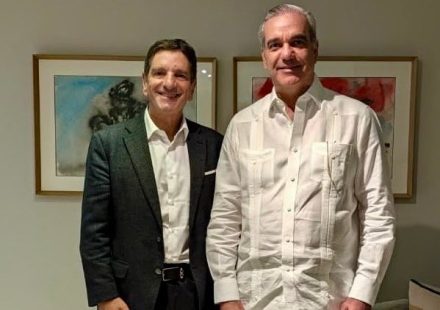 Presidente Abinader recibe en visita de cortesía al presidente de Google Cloud para América Latina