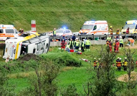 Swiss police report five killed in Dutch tour bus crash