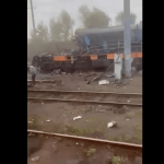 Russia hits Ukrainian train shortly after Boris Johnson leaves station