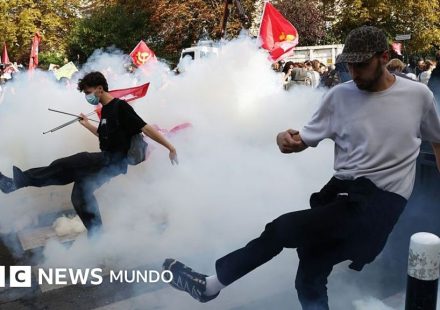 Cuáles son los reclamos de los estudiantes que están participando en las violentas protestas que sacuden a Francia