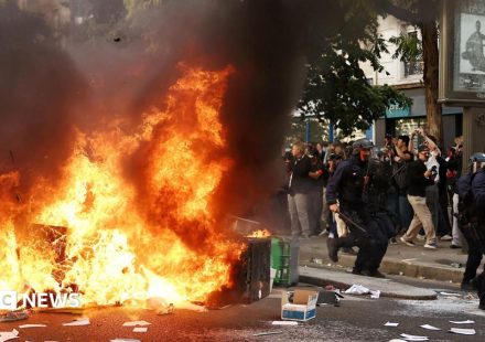 France halts use of stun grenades after boy's hand blown off in student protests