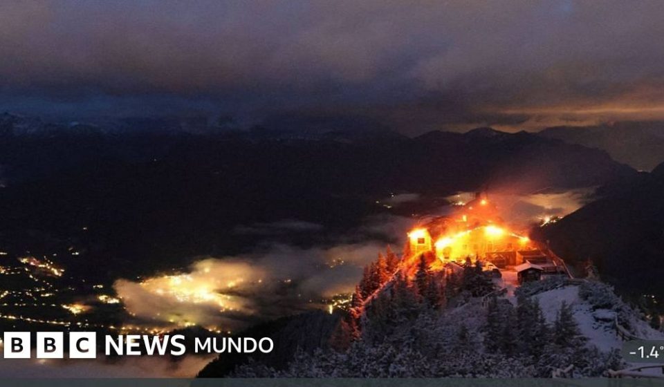 Arrestan a una persona tras el incendio en el refugio "Nido del Águila" de Adolf Hitler