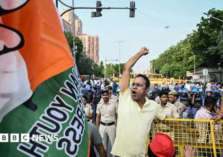 Indian opposition leaders march to top court to demand election chief resign