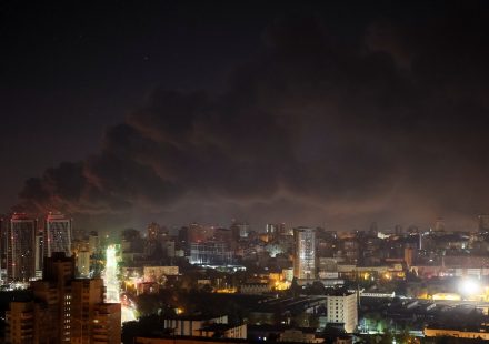 At least two killed in Kyiv as Russia launches ‘massive’ attack on Ukraine