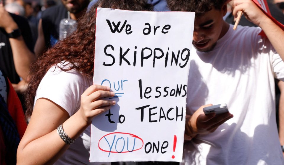 Thousands rally for biggest protest in years against Tunisia’s Saied