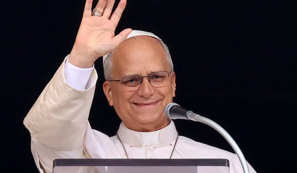 Pope greeted by crowds in first major appearance since lung cancer surgery