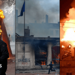 In pictures: French landmarks damaged and destroyed by violent protesters