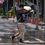 Hundreds of flights cancelled as Typhoon Champi shuts Taiwan