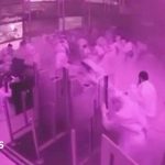 Watch: CCTV shows people take cover as missile hits Riyadh airport