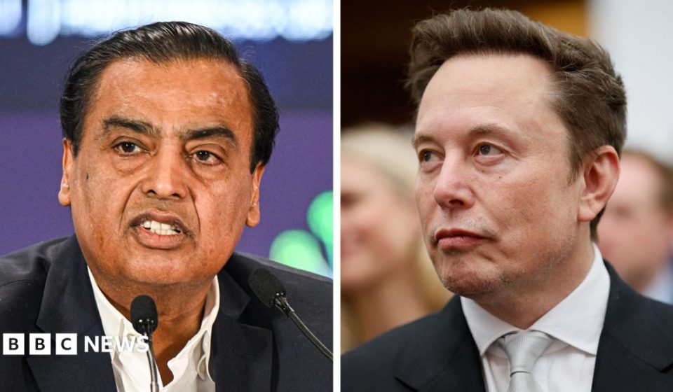 Why Elon Musk is taking on India's richest man over Starlink