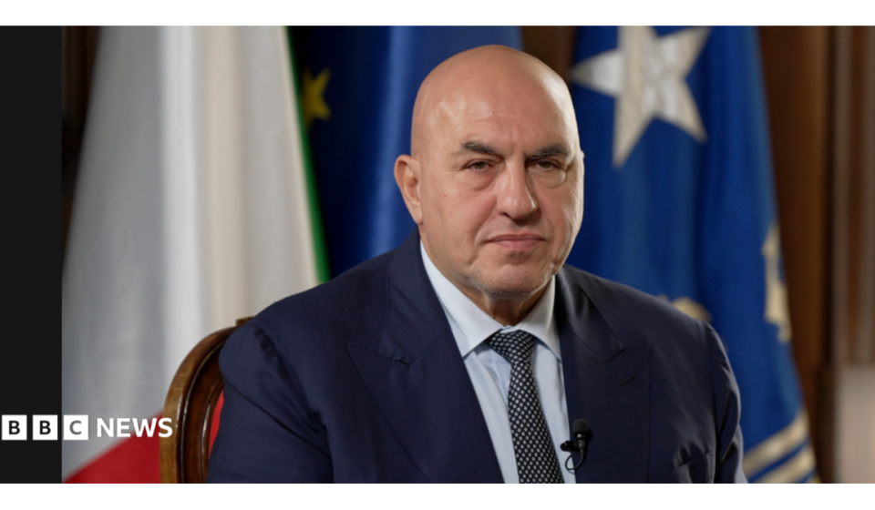 Trump 'completely wrong' to restrict support for Ukraine, Italian minister tells BBC