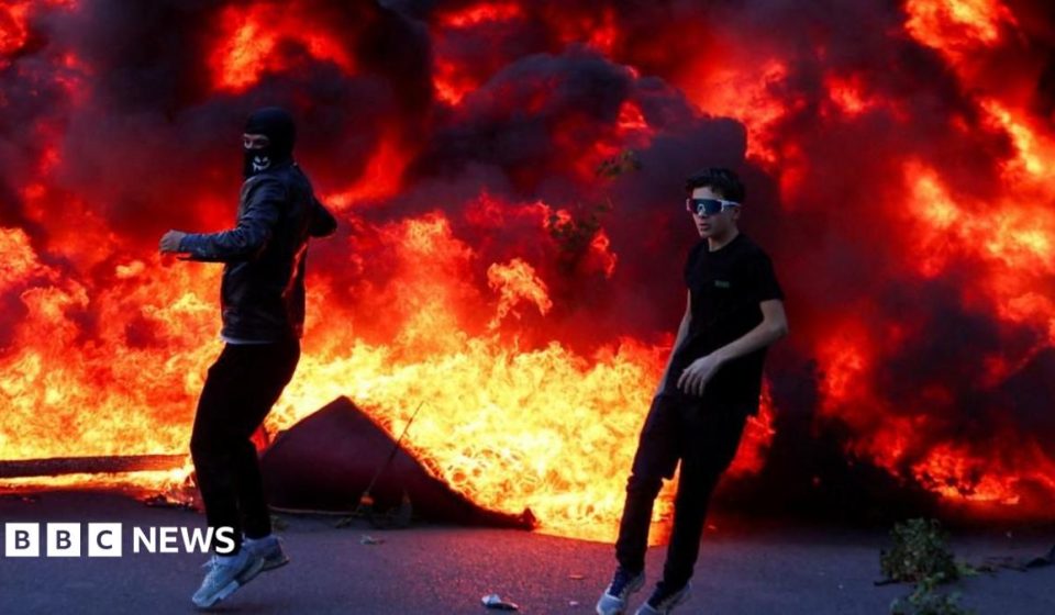Student protesters attack government buildings in Albania