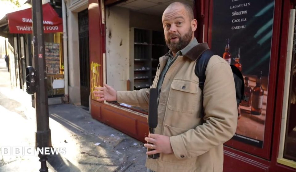 Parisians wake up to protest damage and looted shops