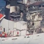 Seven crew missing after drone attack leaves tanker ablaze off Romania's coast