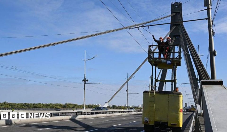 Russia hits second major bridge in Ukraine's capital Kyiv