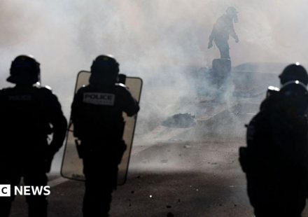 Teenager's hand blown off during confrontation between France school protesters and police
