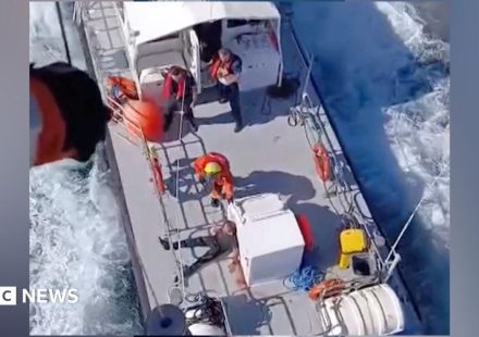 Zelensky condemns 'horrific' Russian strike on boat carrying corn in Black Sea