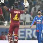West Indies beat India as Hope’s hundred secures record T20 chase