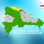 COE coloca una provincia en alerta amarilla y mantiene 21 en verde por incidencia de vaguada