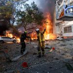 Russian drone hits school in Ukraine’s Kyiv as Moscow presses air assault
