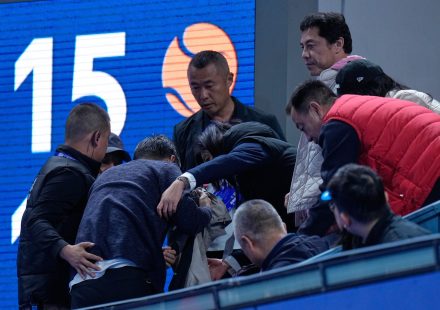 Medvedev disqualified from China Open for hitting fan with a ball