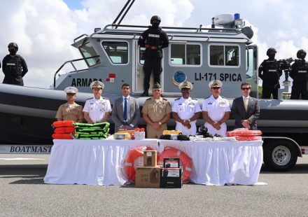EE.UU. dona a RD embarcación valorada en US$1.9 millones para combatir crímenes transnacionales