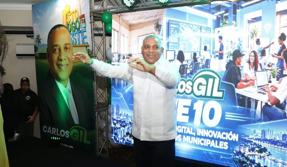 Diputado Carlos José Gil anuncia aspiraciones a la Alcaldía de SDE