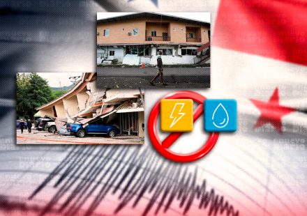 Cerca del epicentro del terremoto en Panamá: sin agua ni luz mientras todo sigue temblando